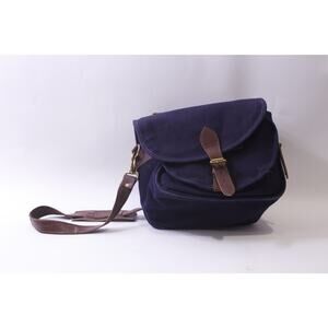United by Blue, Airlines, Vintage, Shoulder Bag, Denim, Navy, Medium Size,